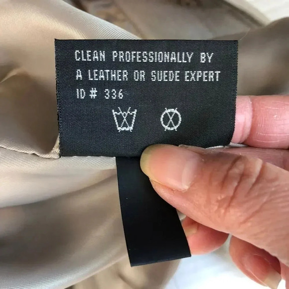 Vintage Colebrook 100% Leather Women Jacket Plus Size 14/16 Pockets - Picture 9 of 12